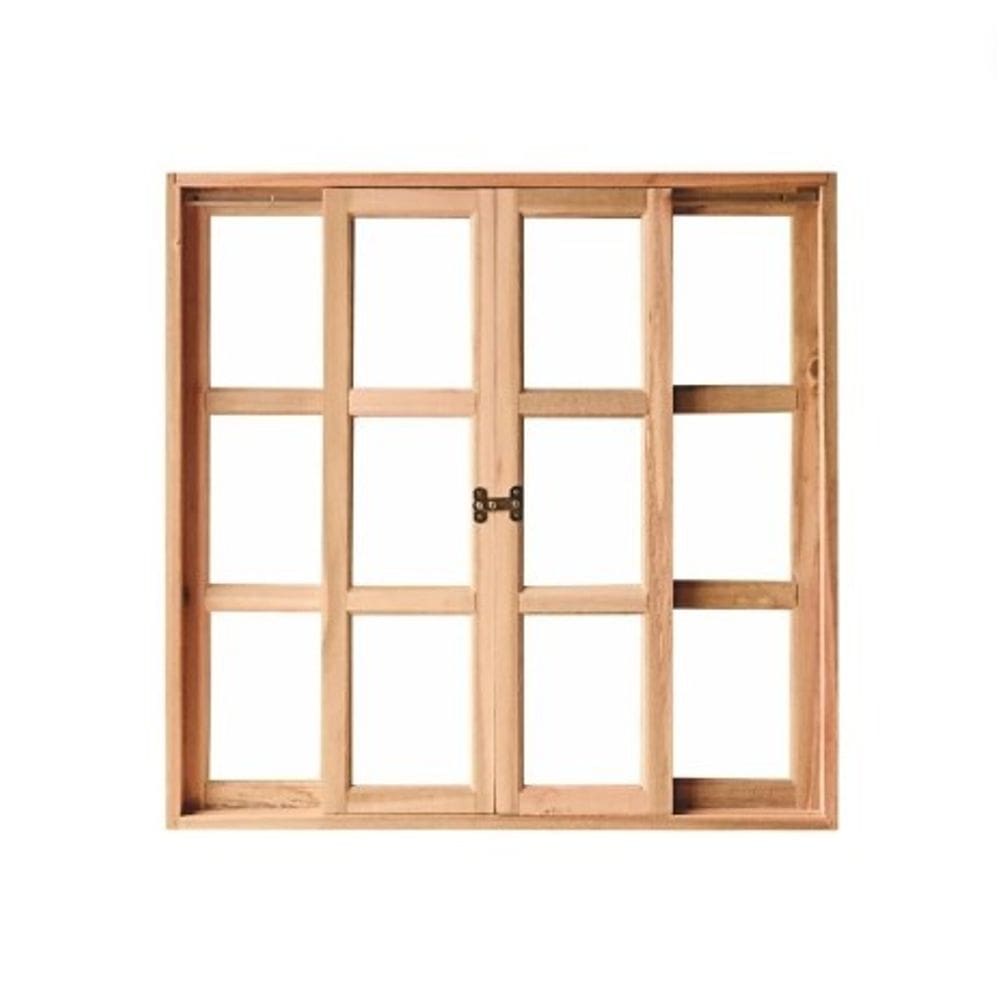 Janela Sem Veneziana Eucalipto 120X100cm Sertanense