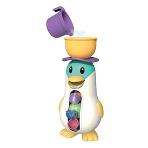 Pinguim de Banho Brinquedo Criativo para Crianças Cascata Divertida Polibrinq