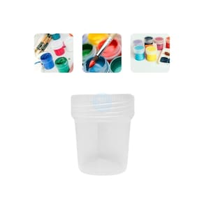 Potes Vazios 15 Ml Para Cosméticos, Guache E Maquiagem 25Und