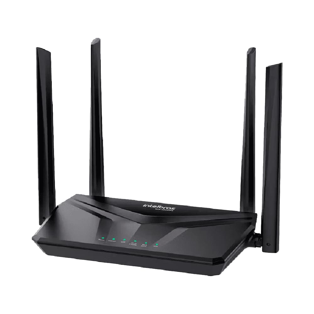 Roteador Intelbras Dual Band 4 Antenas Wi-Fi 5 W5-1200GS 400mb