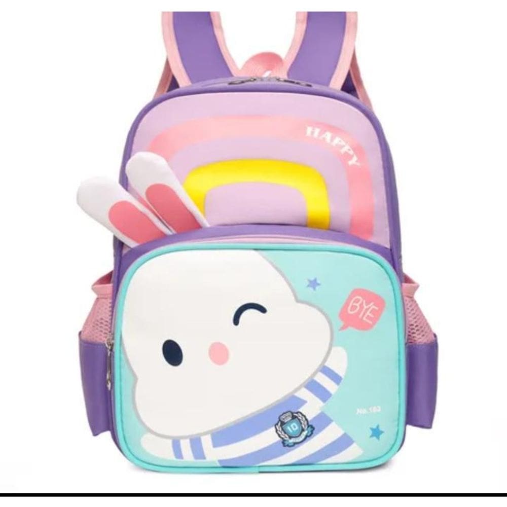 Mochila escolar bichinhos infantil divertida tendência