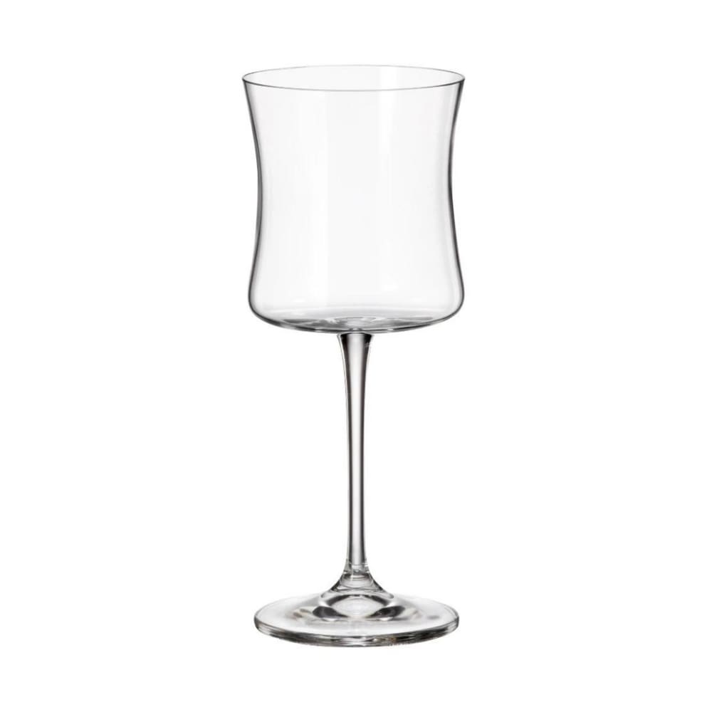 Jogo De Taças Para Vinho Tinto Em Cristal Buteo Com 6 Peças 350ml Bohemia