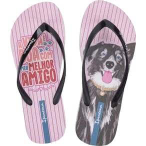 Chinelo Dedo Feminino Dia a Dia Praia Passeio Pets Lovers Ipanema 27005