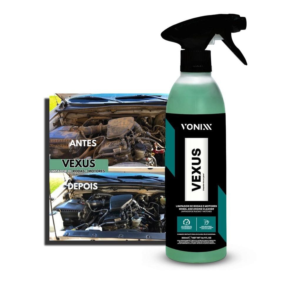 Vexus Vonixx 500ml Limpa Rodas Motor Limpador Detalhamento