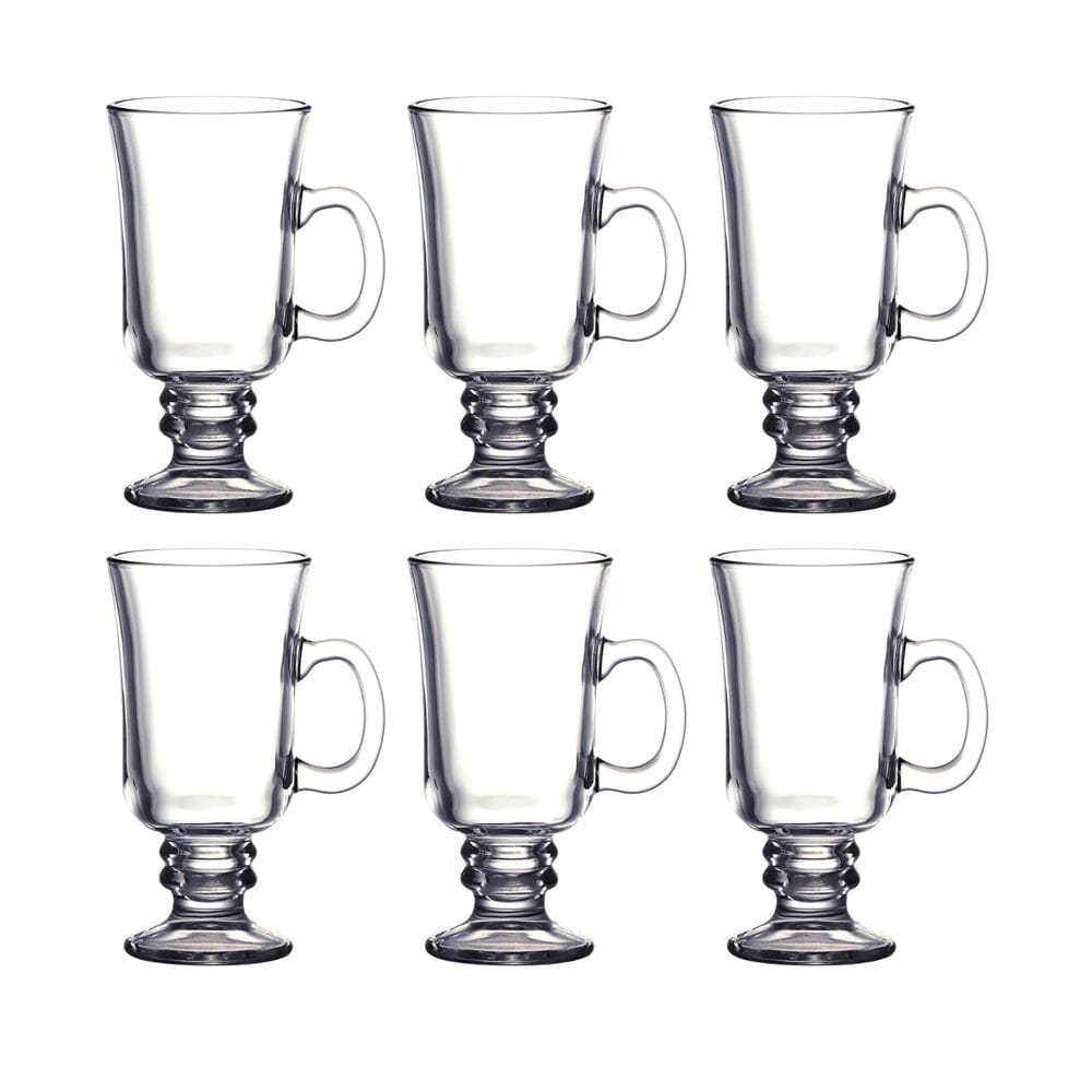 Jogo de 6 Xícaras de Vidro Irish Coffee 120ml - Dynasty