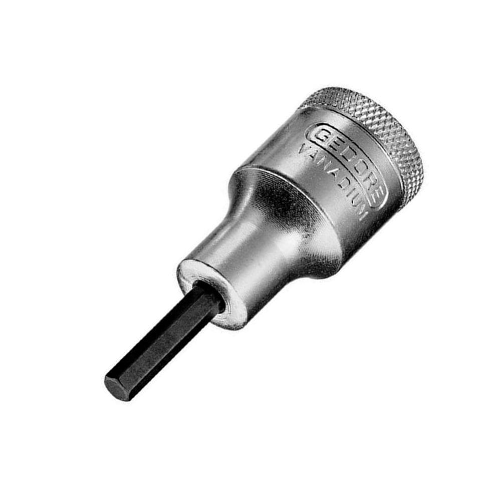Chave Soquete Hexagonal Curta 19mm Encaixe de 1/2&quot; - Gedore 016085