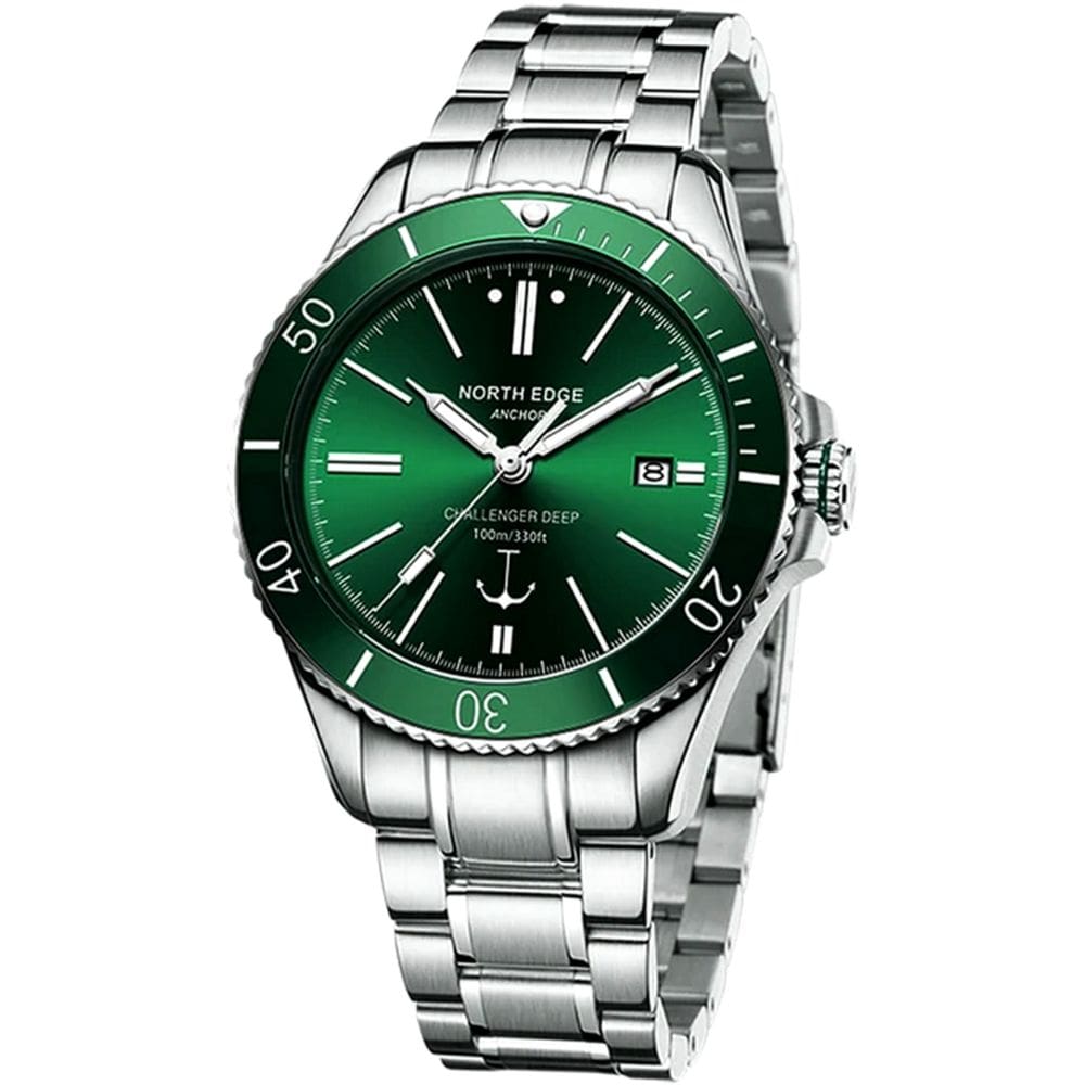 Relógio de pulso mecânico masculino ANCHOR Automatico Impermeavel 100m À prova D´agua