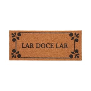 Capacho Vinil Long Lar Doce Lar 30X70cm Kapazi