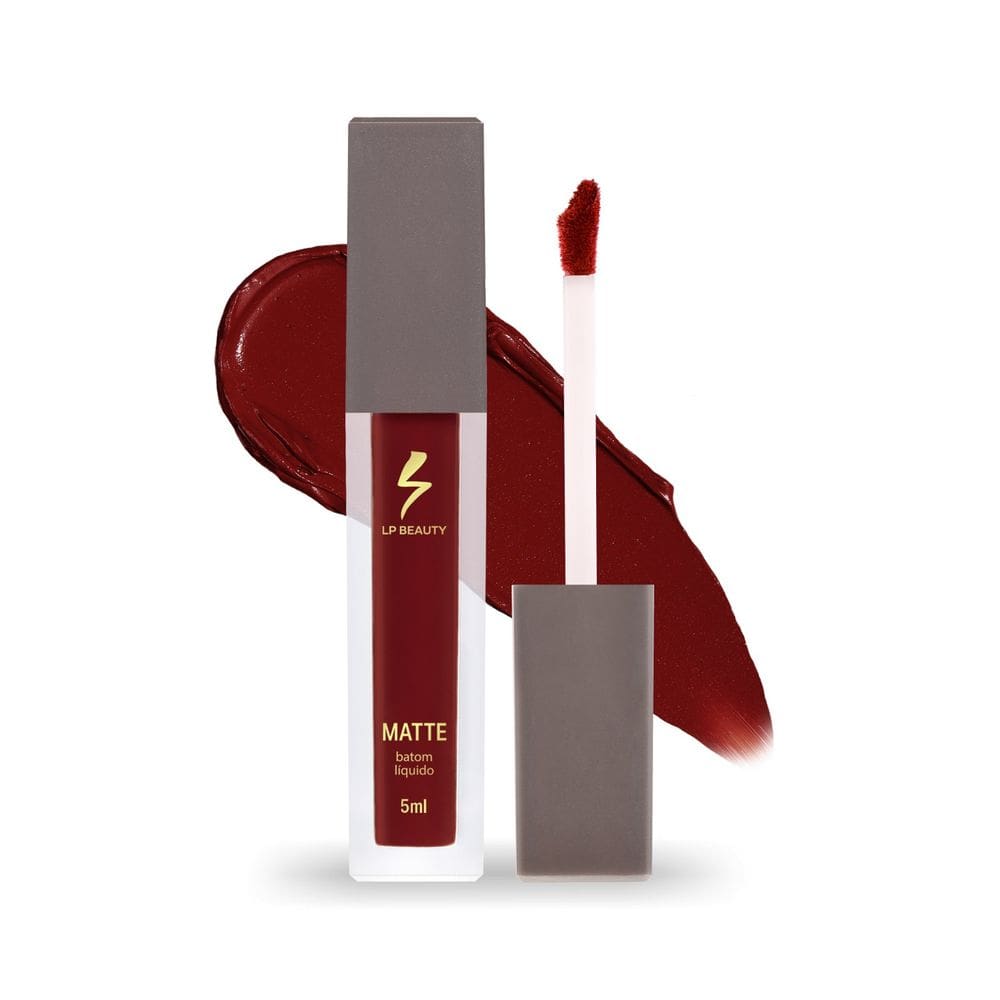 Lp Beauty Merlot Matte - Batom Líquido 5g