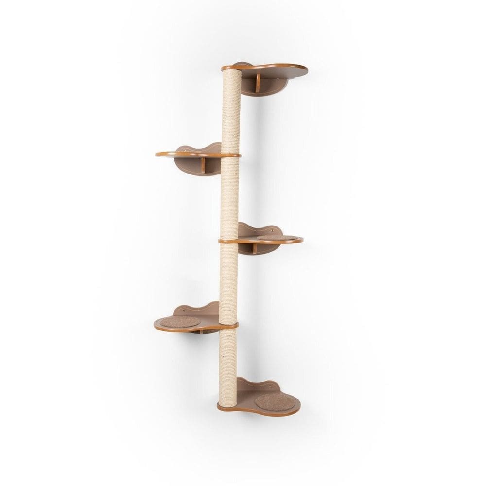 Árvore de Parede para Gatos Haru 5 Andares Marrom