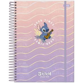 Planner 2025 Semanal Esp 80Fls Stitch Good Times Foroni