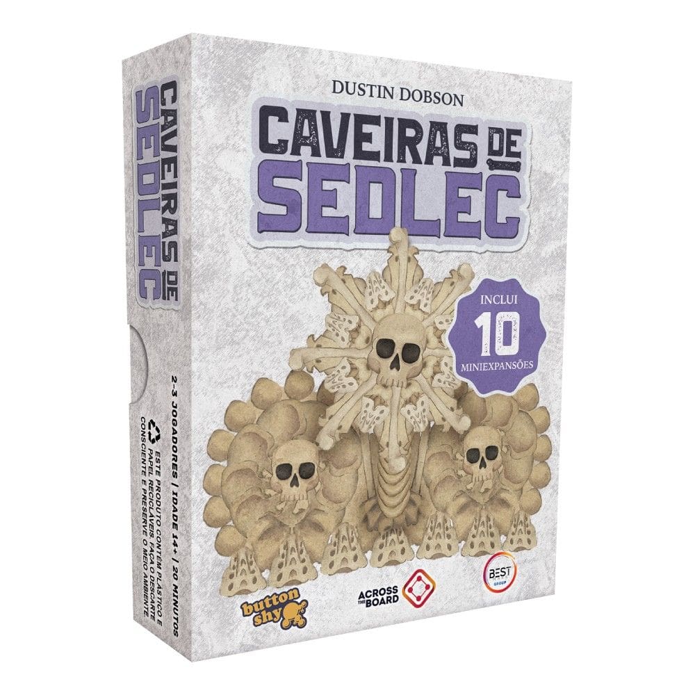 Caveiras de Sedlec Jogo de Cartas Across the Board