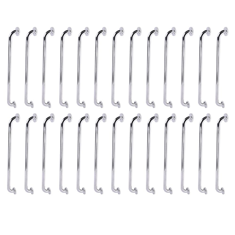 Alça de Apoio 80cm Barra Inox Kit 26 Unidades Idoso Cadeirante Acessibilidade Box Banheiro
