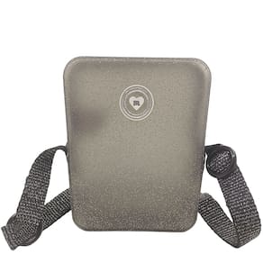 Bolsa Infantil Menina Alça Transversal Ajustável com Glitter Molekinha 20049.1