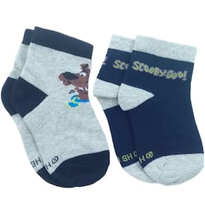 Kit Meia 2 Pares Infantil Menino Cano Curto Estampada em Algodão Hoahi Sdic22775