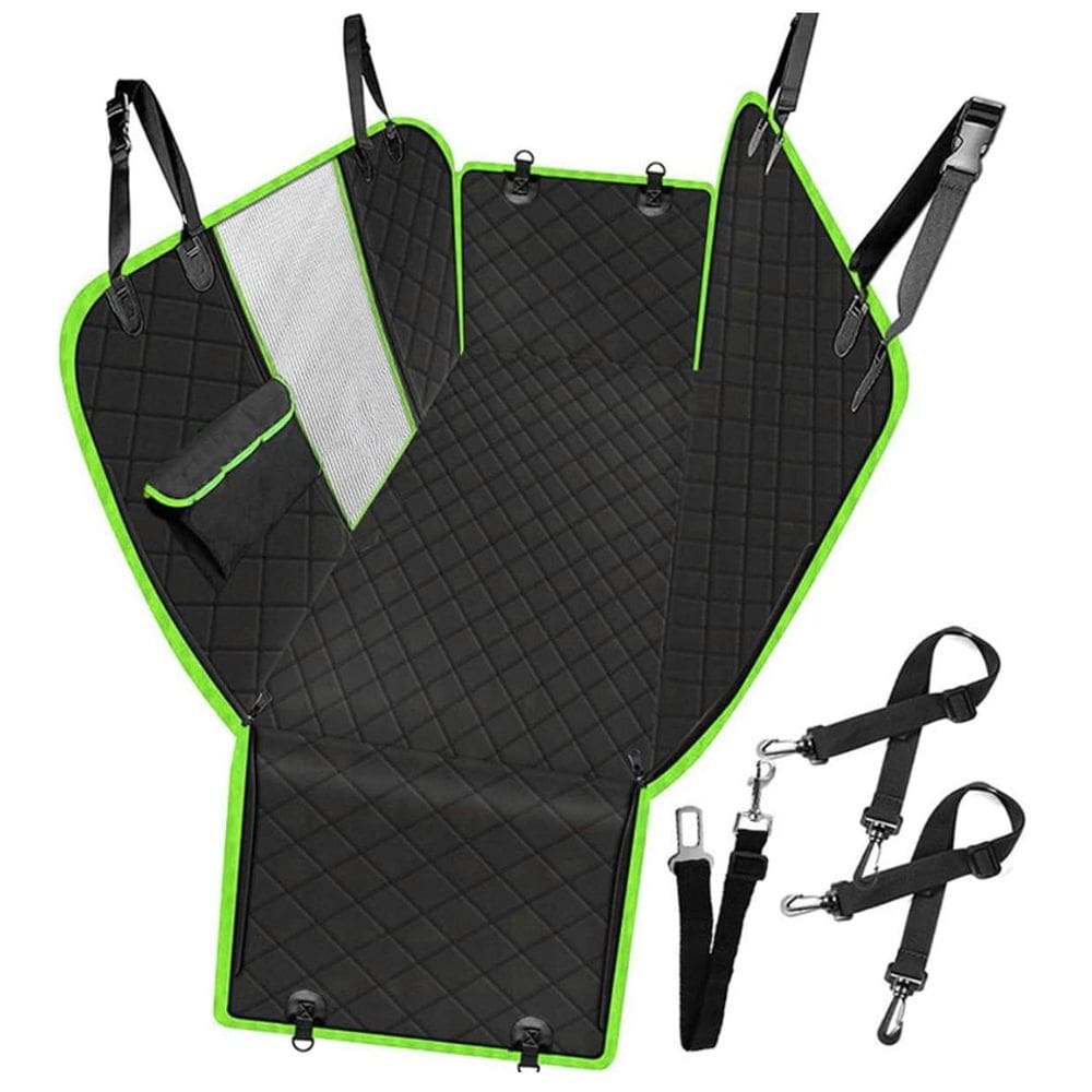 Capa Protetora Banco Traseiro Pet Cães Gatos Passagem Cinto