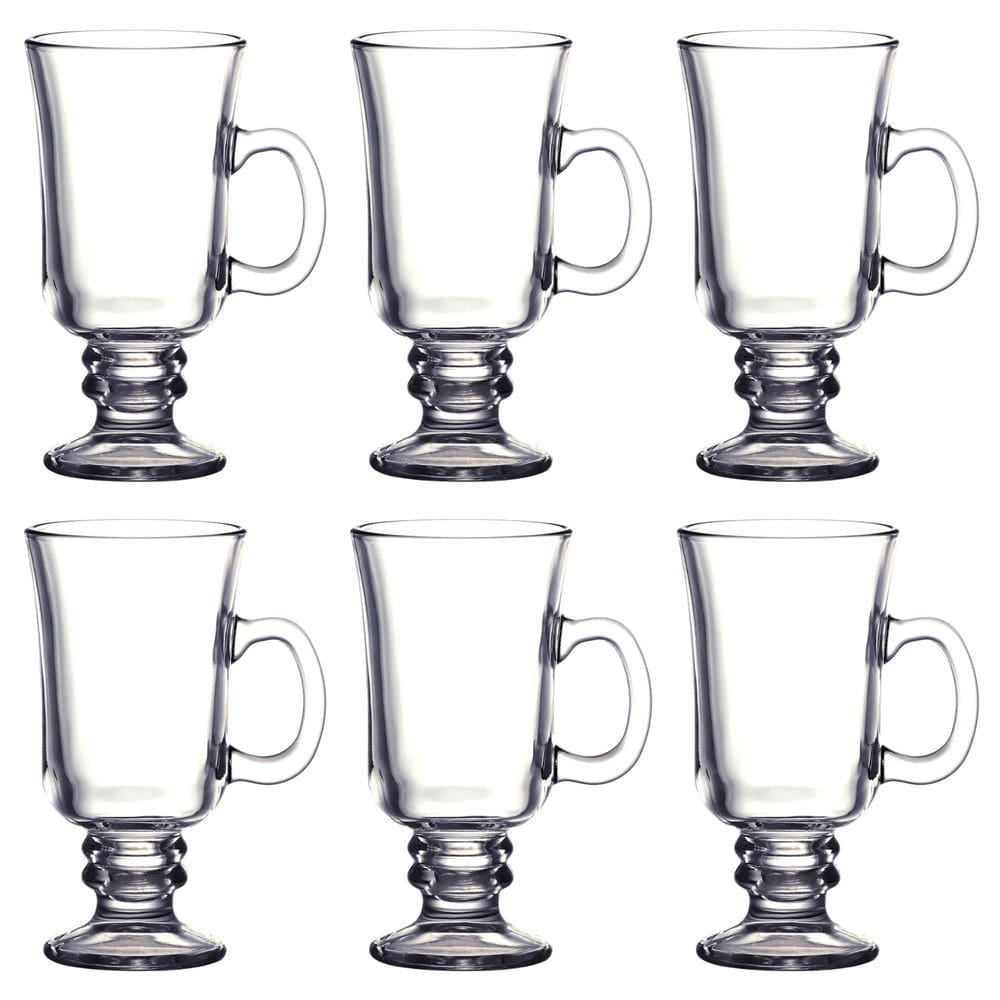 Jogo de 6 Xícaras de Vidro Irish Coffee 250ml - Dynasty