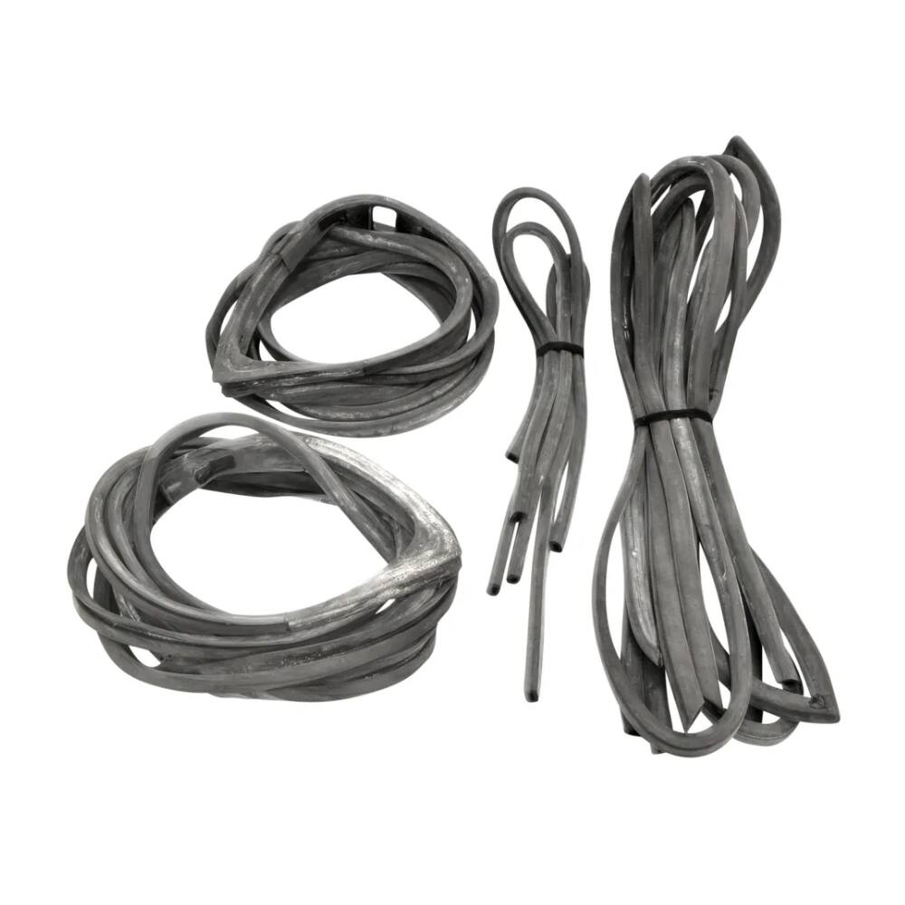 Jogo Borracha Porta Diant Meio Mala Kombi Clipper Até 1997