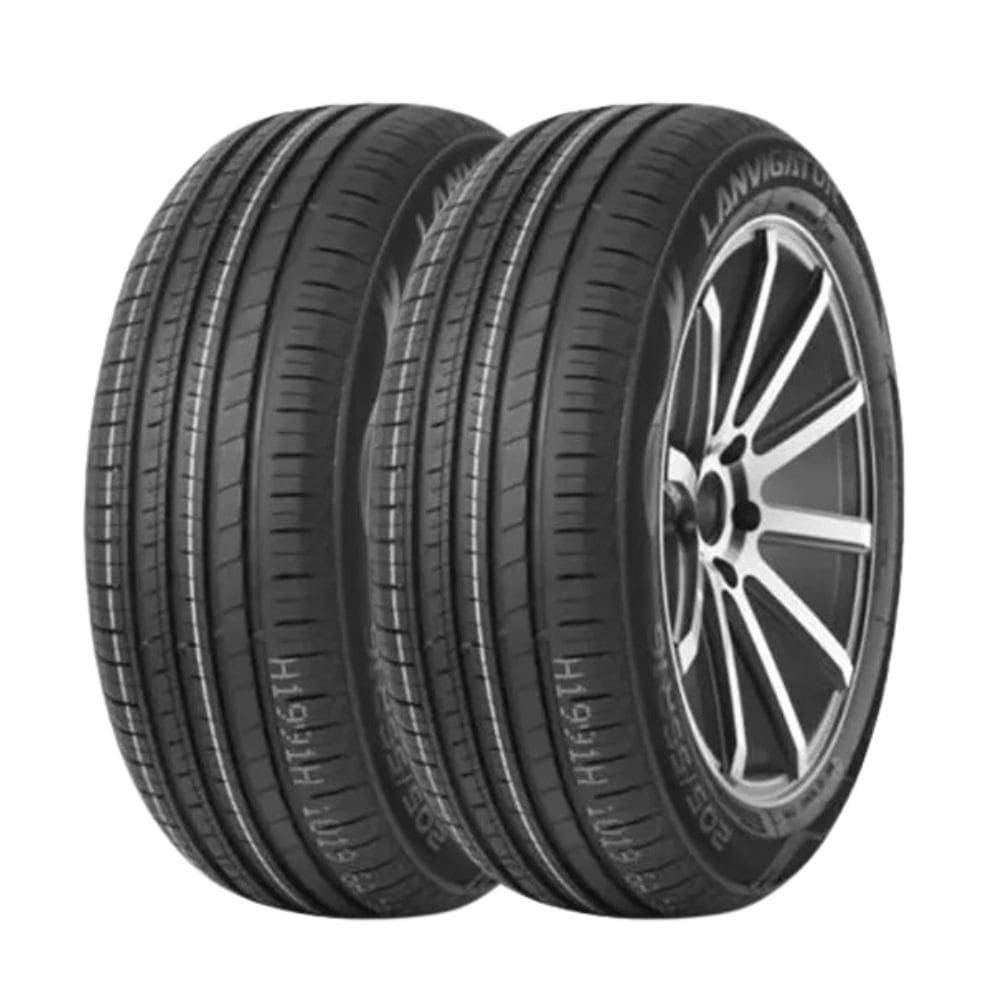 Jogo 2 Pneus Lanvigator Aro 16 Comfort Ii 205/55R16 91V