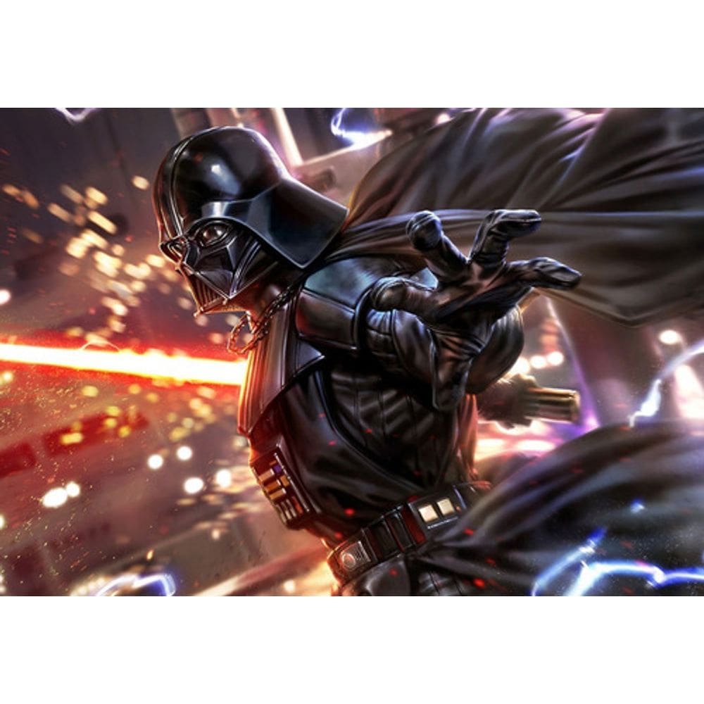 Placa Quadro A3 Decorativo Star Wars Darth Vader Em Mdf