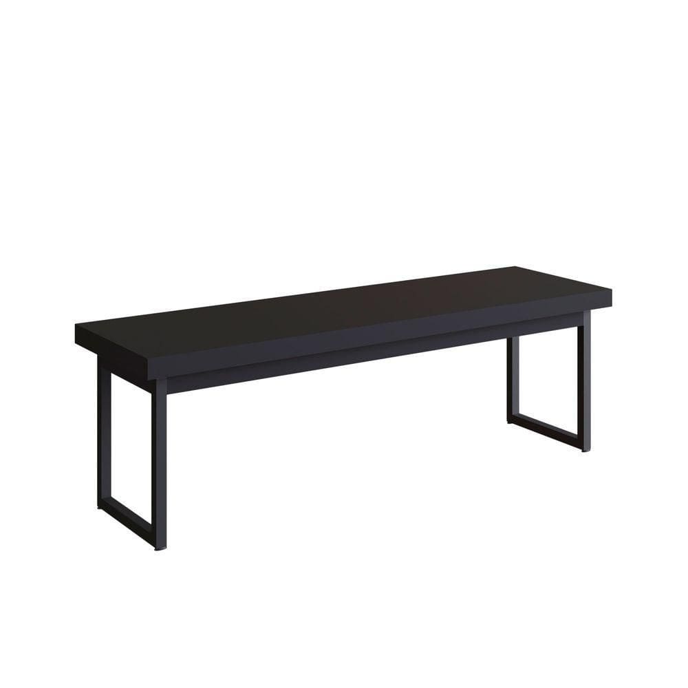 Banco Oxford 164cm Preto