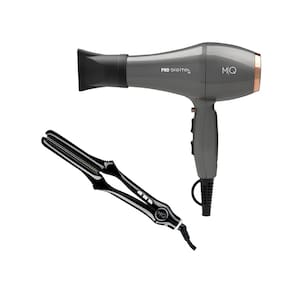 Kit Mq - Secador Mq Pro Digital Íon 2400W 127V + Chapinha Prancha Mq Pro 480 Turbo Led Bivolt