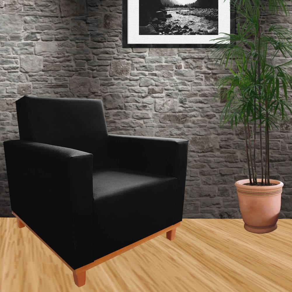 POLTRONA CLÁSSICA DE ALTO LUXO Orion Preto