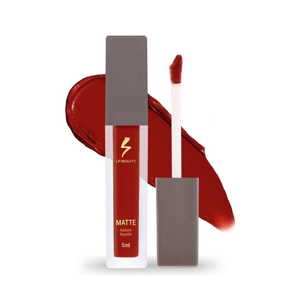 Lp Beauty Carmim Matte - Batom Líquido 5g