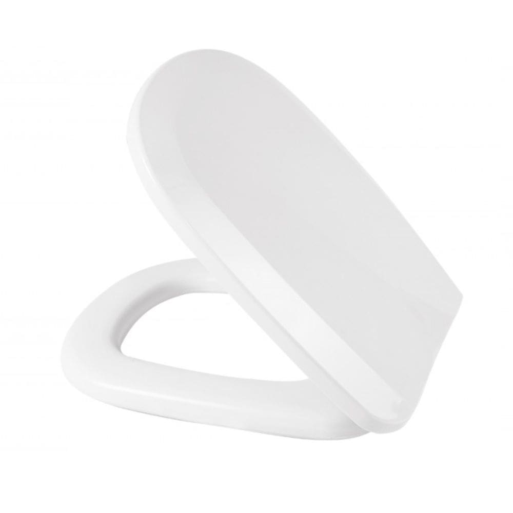 Assento Almofadado Nexo Branco Tampa para Vaso Roca