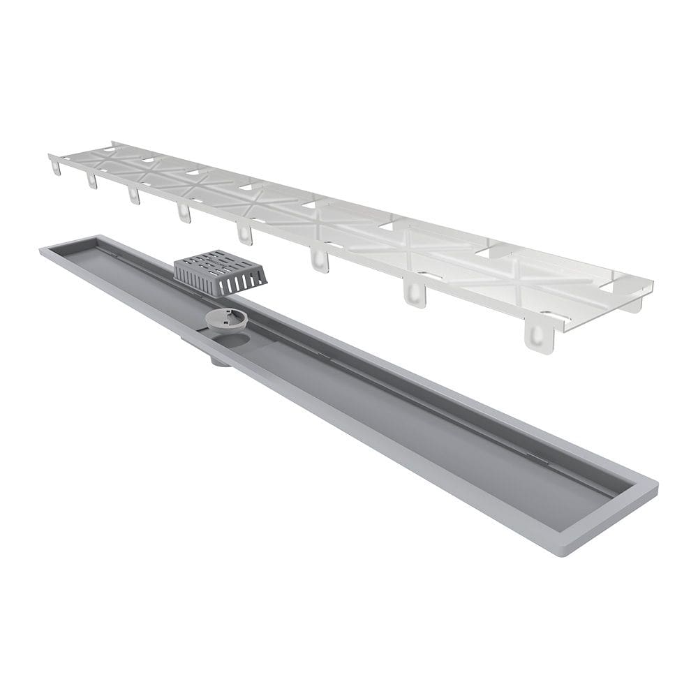 Ralo Linear Elleve Royal 132 90cm com Tampa Oculta