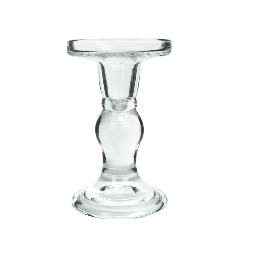 Castiçal De Vidro 14Cm