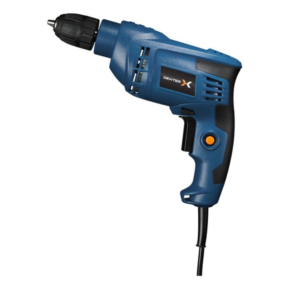 Furadeira Elétrica Dexter 500w 110v Com Cabo De 4 Metros