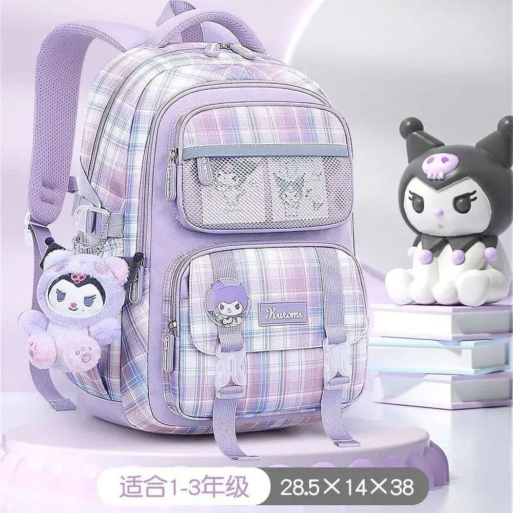 Mochila escolar MINISO Sanrio de grande capacidade para escola primária