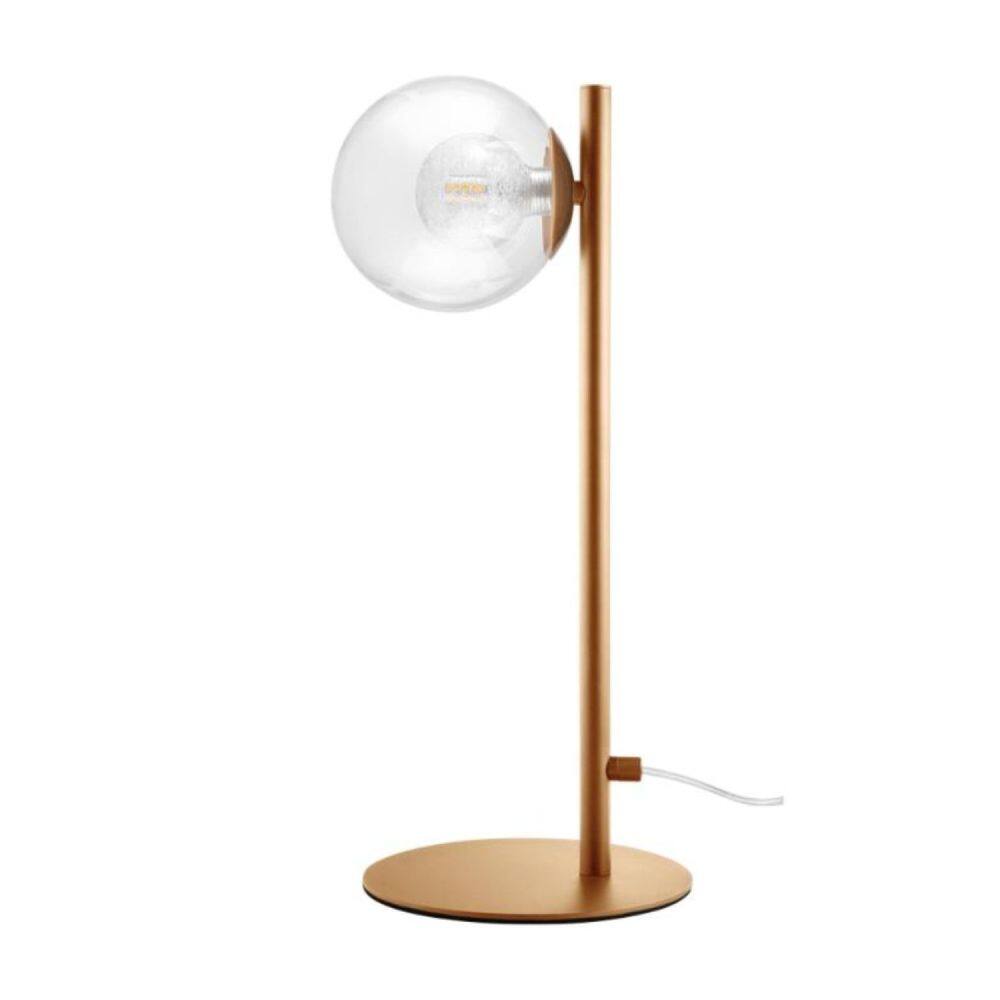 Abajur Fantasy Crystal G9 1 Luz Gold 127/220v Dourado