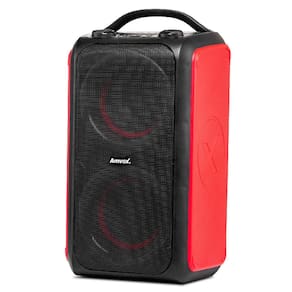 Caixa de Som Acústica Bluetooth 600W ACA600 Bagvox Amvox Vermelha