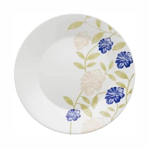 Prato de Porcelana Raso Azul Perfeito 26cm 1 Peça - Oxford