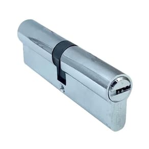 Cilindro Miolo Tambor Pado Cromado Euro 100 Mm 10 Cm Caveira