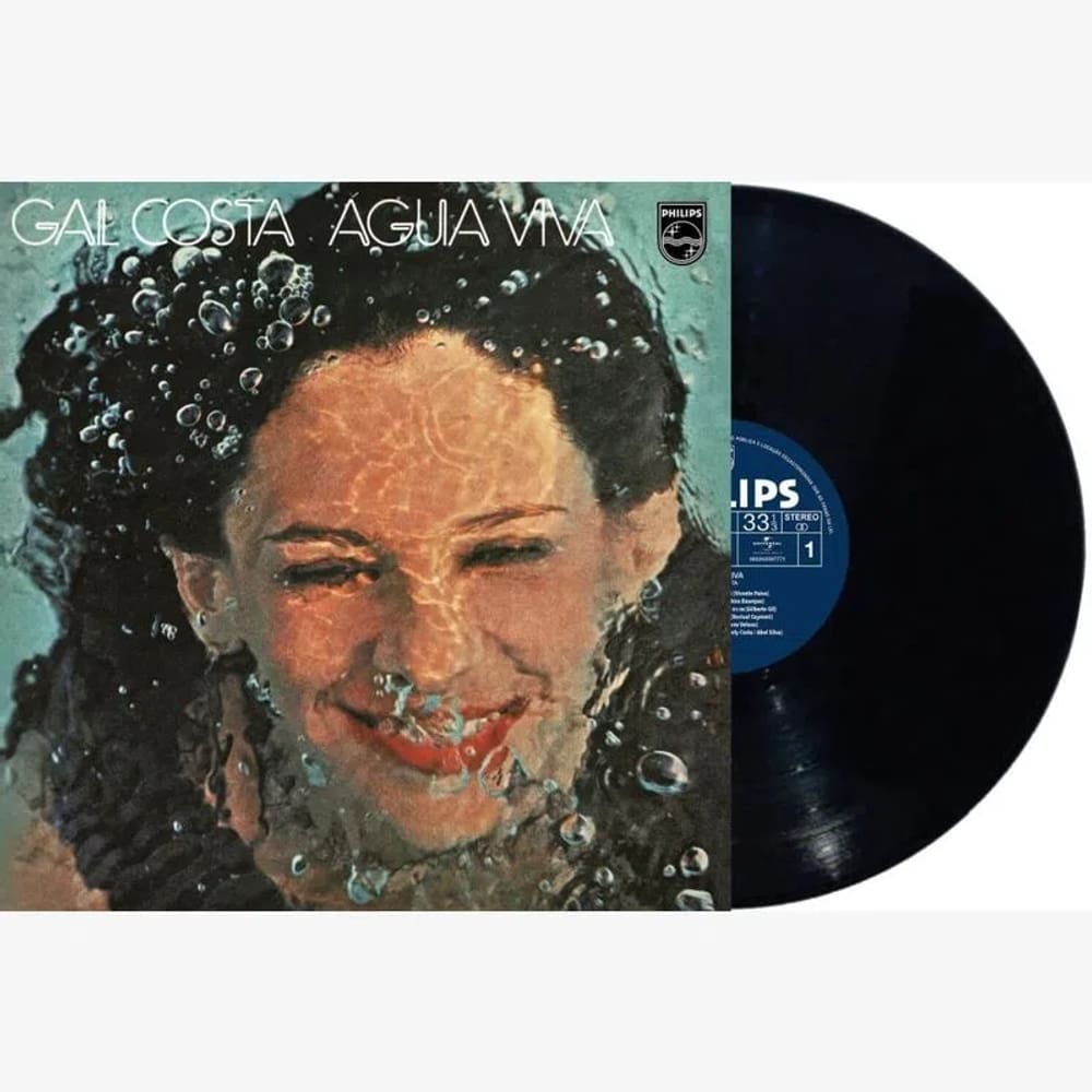 Lp Gal Costa - Água Viva (Preto)