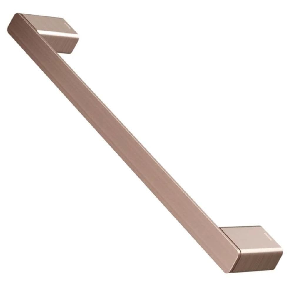 Toalheiro Barra Rosto Docol Flat 37,6 cm Cobre Escovado