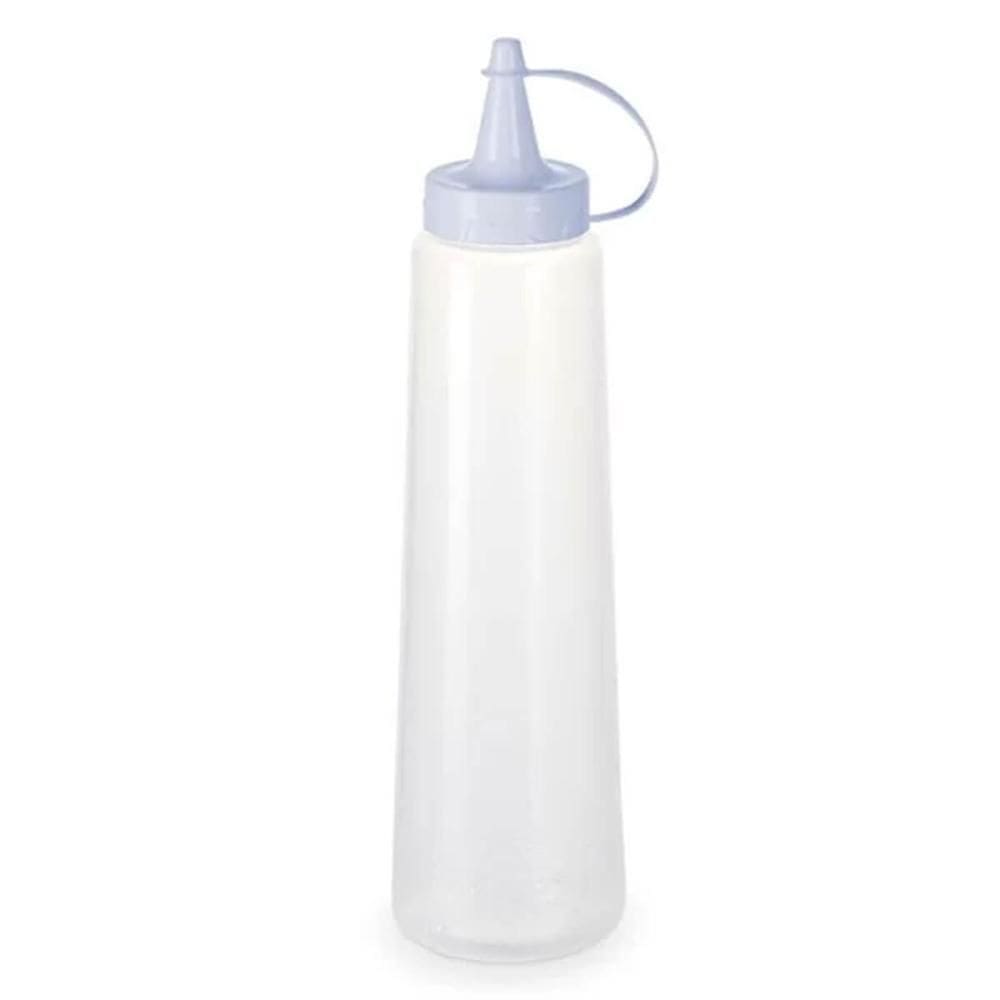 Bisnaga Plástica Grande 400ml para Molhos Maionese Plasvale Bar Lanchonete Restaurante