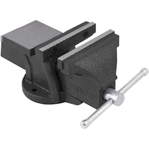 Torno De Bancada Fixo Nº8 Ferro Nodular Vonder Morsa De Mesa Profissional com Base Fixa