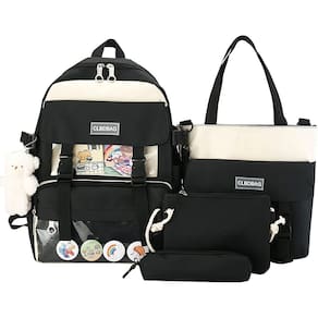 Conjunto de mochilas para meninas e adolescentes, mochila para laptop, mochila escolar