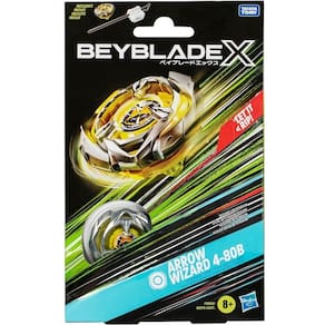 Beyblade X Piao e Lançador ARROW Wizard 4-80B Hasbro F9582