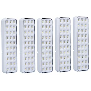 Kit 05 Luminária Luz Emergência Lde30 Led Intelbras Autônoma