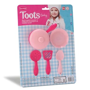 Kit Chef de Cozinha Bambola Toots Chef na Cartela