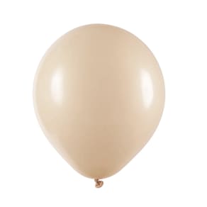 BALÃO LISO - ART-LATEX Nº16 - AREIA - Pacote com 12 unidades