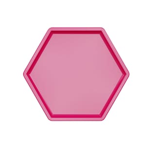 BANDEJA SEXTAVADA 18X20,5CM - MAGENTA - 1 unidade