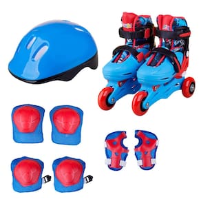 "Kit Patins Triline Extreme 28-31 com Kit de Proteção e Mochila CV233313 Play&Fun "