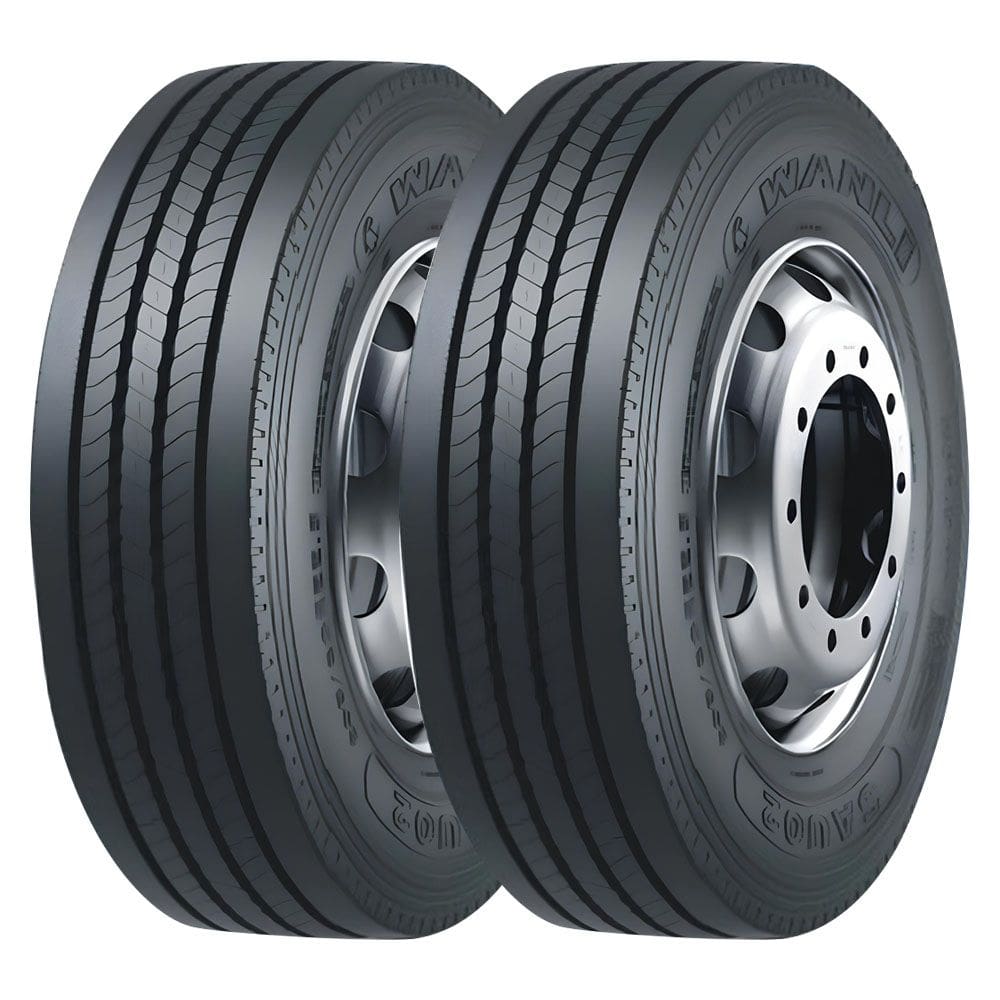 Pneu Wanli SAU02 215/75R17.5 Aro 17.5 135J 18 Lonas Kit2