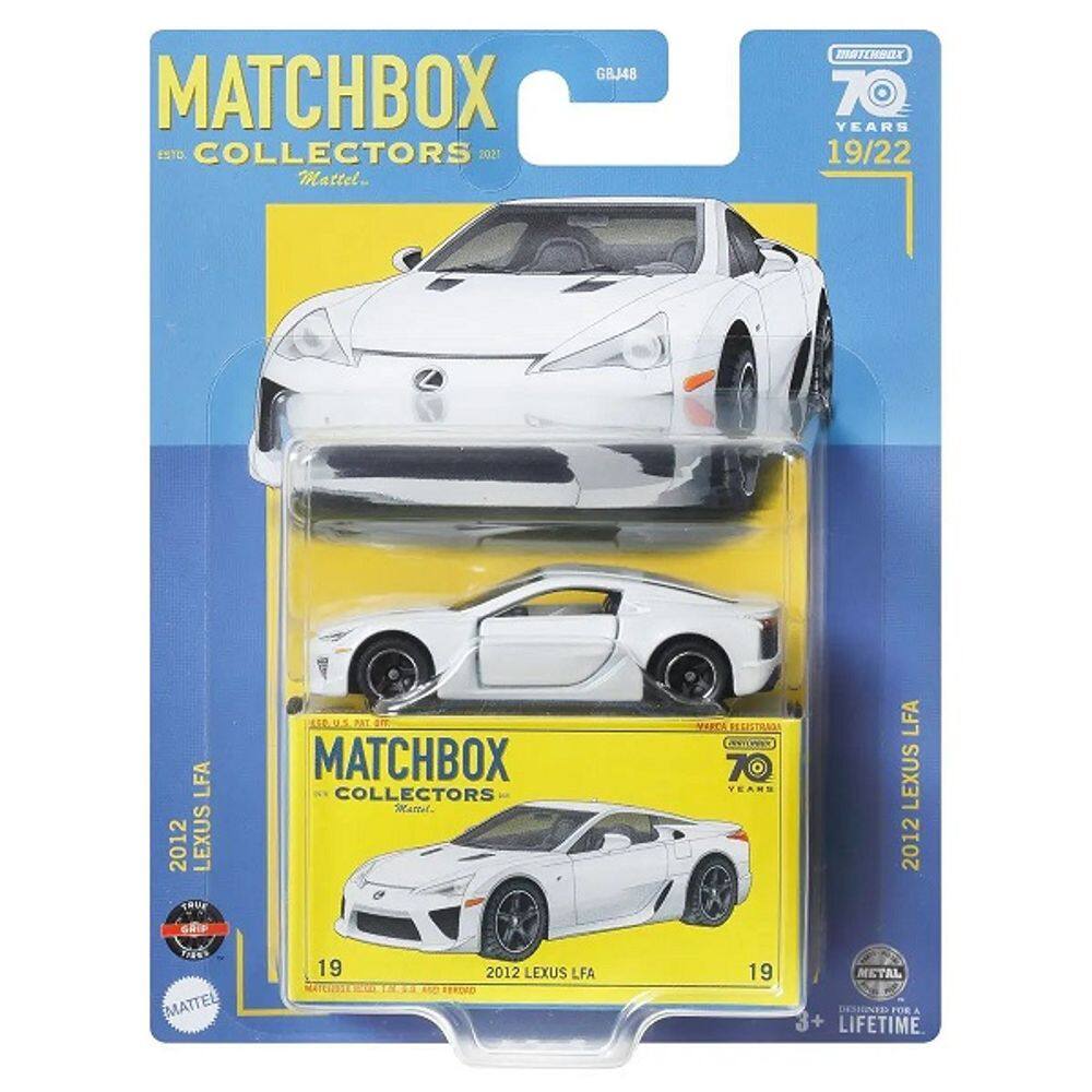Matchbox Veiculo Collector 2012 Lexus LFA Mattel GBJ48